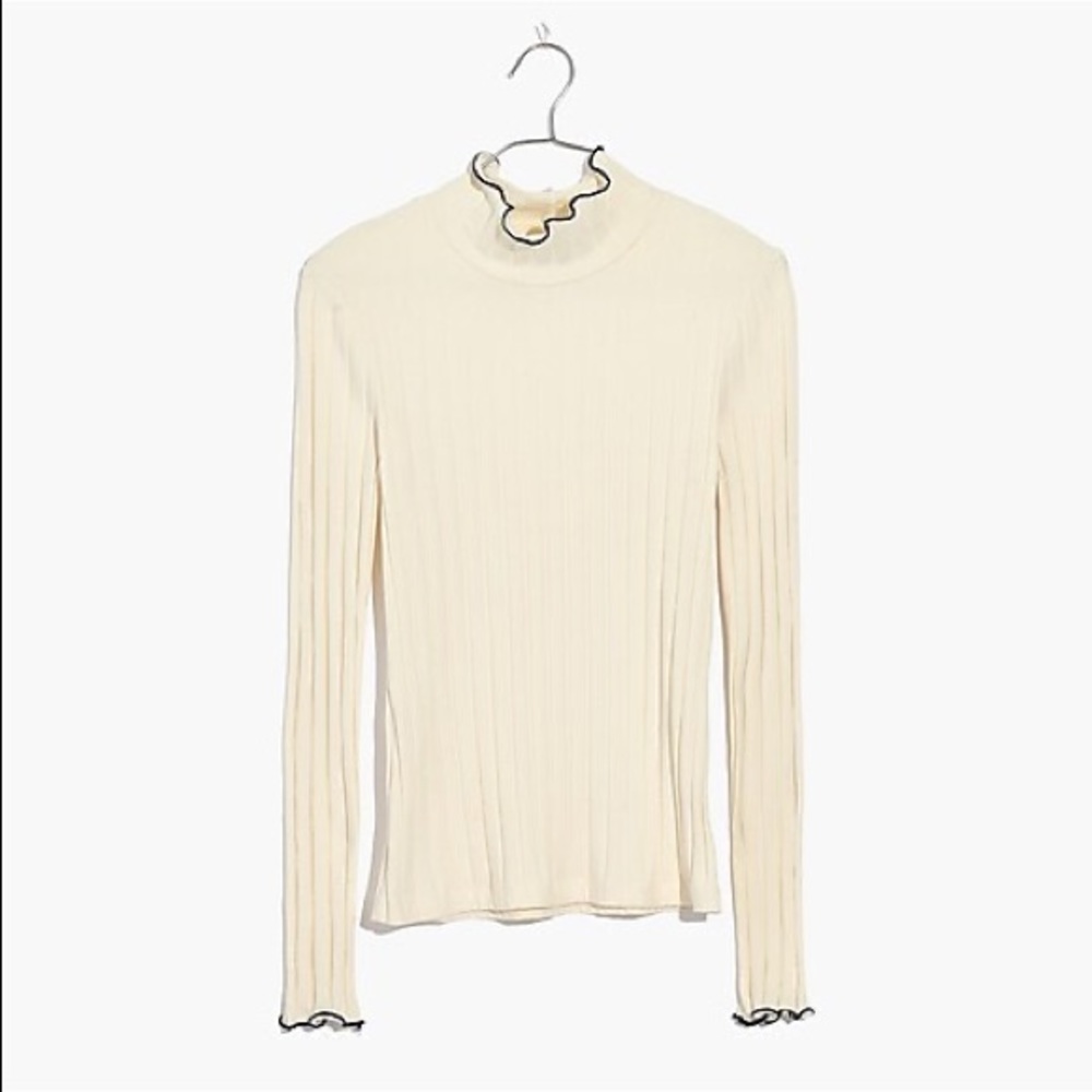 Madewell Ribbed Long Sleeve Turtleneck